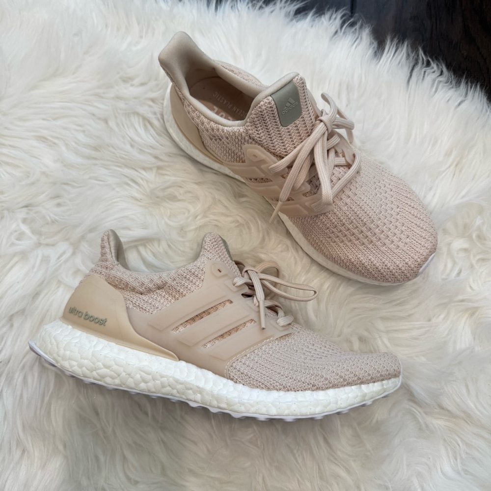 Adidas Women's Ultra Boost Cream beige Sneakers